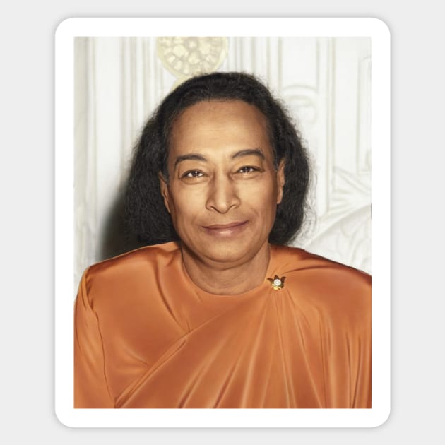 Paramahansa Yogananda Sticker by Design2you